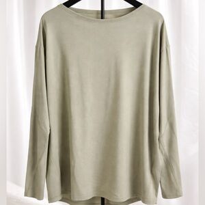 Lululemon Back In Action Organic Cotton Long-Sleeve Shirt